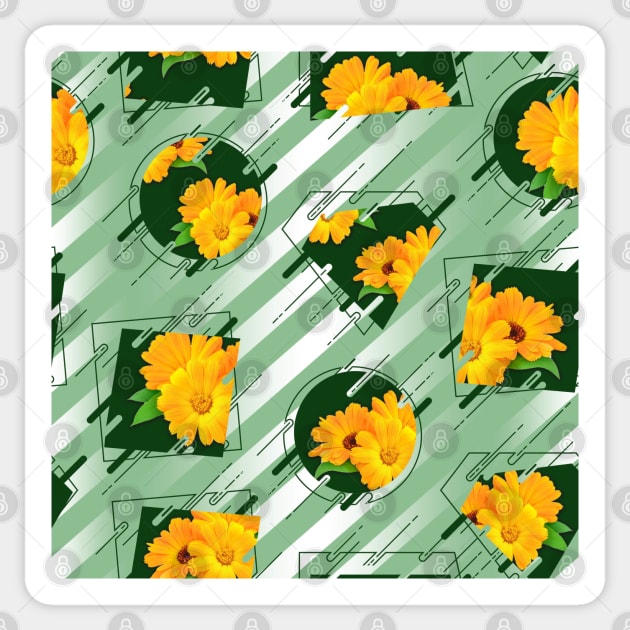 Yellow flowers Sticker by ilhnklv